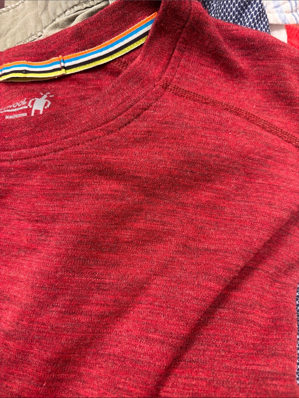 Smartwool crew, L red - Picture 11 of 12